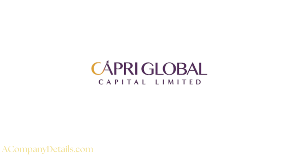 Capri Global Capital company details in hindi