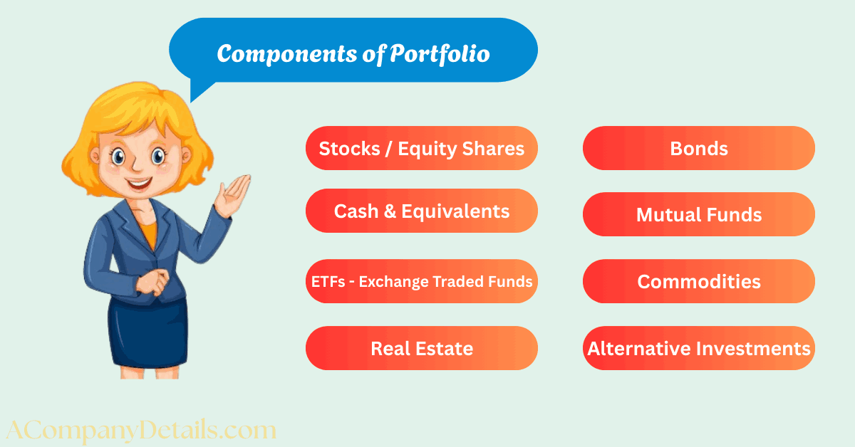 Components of Portfolio in Hindi