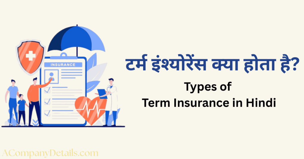टर्म इंश्योरेंस क्या होता है in hindi