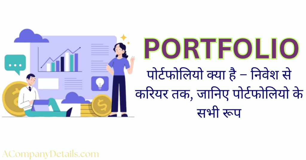 पोर्टफोलियो क्या है, meaning in hindi