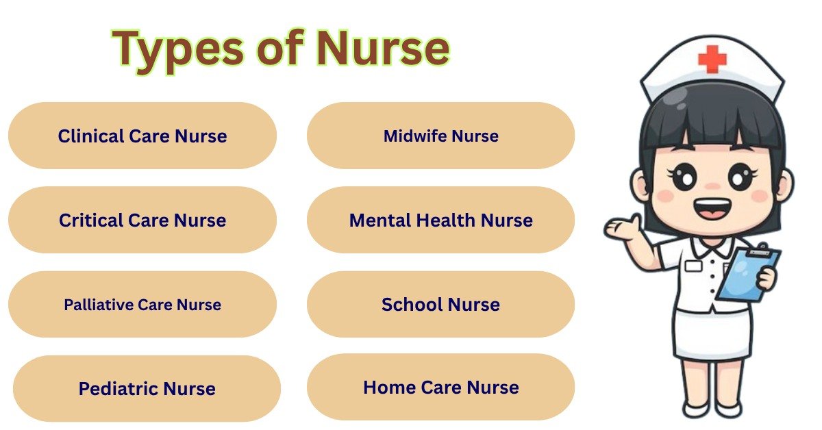Types of Nurses in hindi
